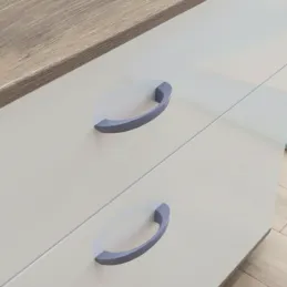 Maniglia in plastica ASTA / Viola