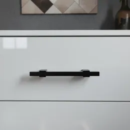 Maniglia in legno LEO / Rovere nero