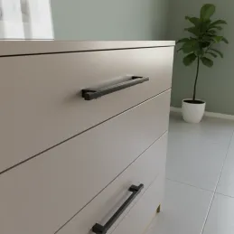 Maniglia in legno LEO / Rovere nero