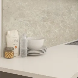 Alzatina per piano di lavoro EGGER Ceramica Tessina Crema / F221