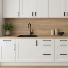 Alzatina per piano di lavoro Rovere Bardolino naturale / H1145