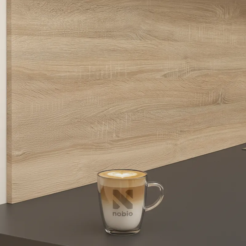 Alzatina per piano di lavoro Rovere Bardolino naturale / H1145