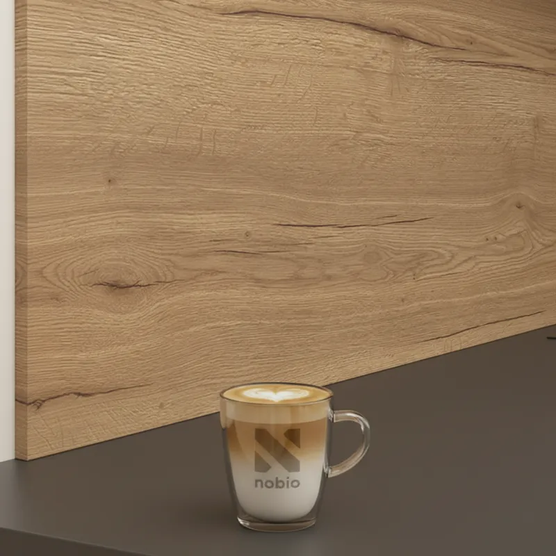Alzatina per piano di lavoro Rovere Halifax naturale / H1180