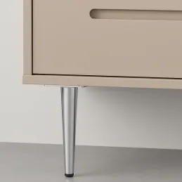 Piedino per mobili GLOBAL / Cromo lucido