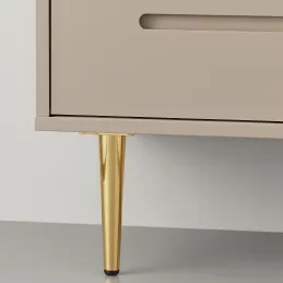 Piedino per mobili GLOBAL / Oro lucido