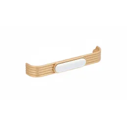 Maniglia in ceramica FARO / Oro opaco