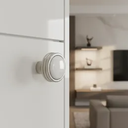 Pomello in ceramica FARO / Nichel spazzolato