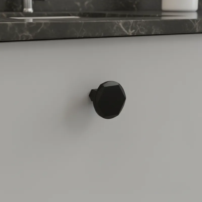 Pomello LAMEGO / Nero opaco