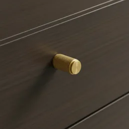 Pomolo a bottone LAYLA / Oro spazzolato