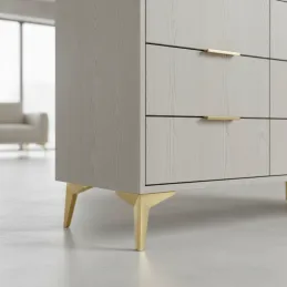 Piedino per mobili LANIA / Oro opaco