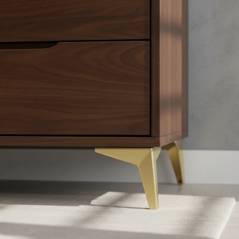 Piedino per mobili LANIA / Oro opaco