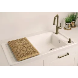 Lavello in gres Blanco FARON XL 6 S / Antracite