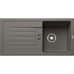 Lavello in gres Blanco FAVUM 45 S / Grigio vulcano