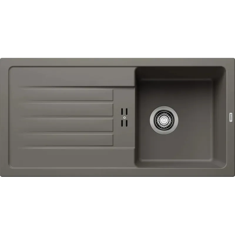 Lavello in gres Blanco FAVUM 45 S / Grigio vulcano