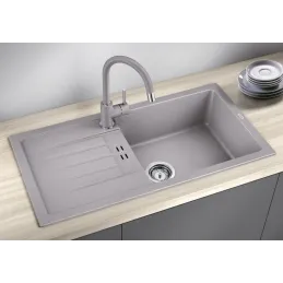 Lavello in gres Blanco FAVUM XL 6 S / Bianco soft