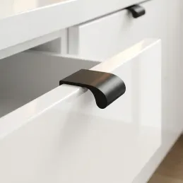 Maniglia per bordo SLIM / Nero opaco