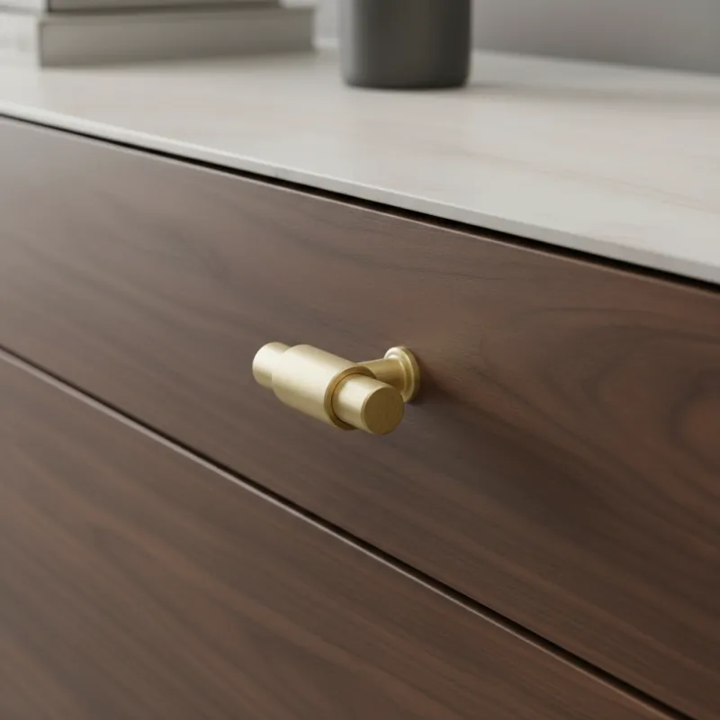 Pomello TINA DUO / Oro spazzolato