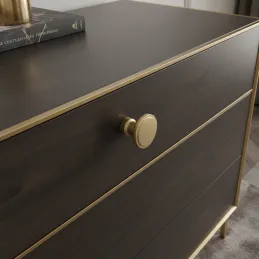 Pomello TINA / Oro spazzolato