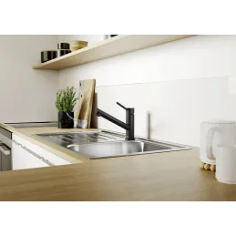 Rubinetto Blanco KANO-S con doccetta / Nero opaco