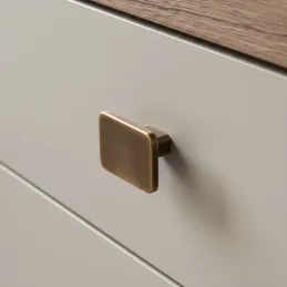 Manopola SIMPS / Ottone spazzolato