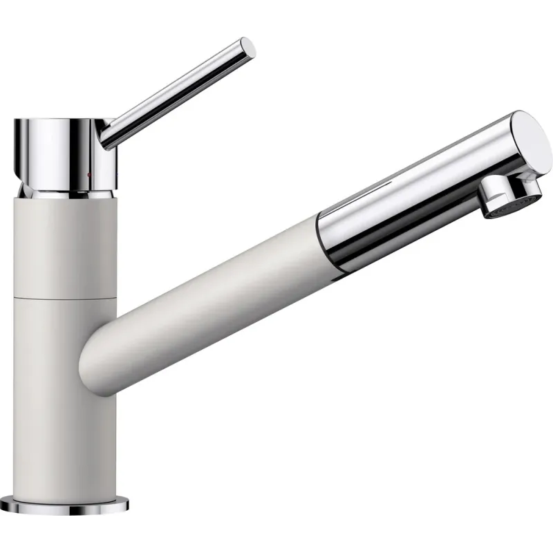 Miscelatore Blanco KANO-S con doccetta / Nero opaco