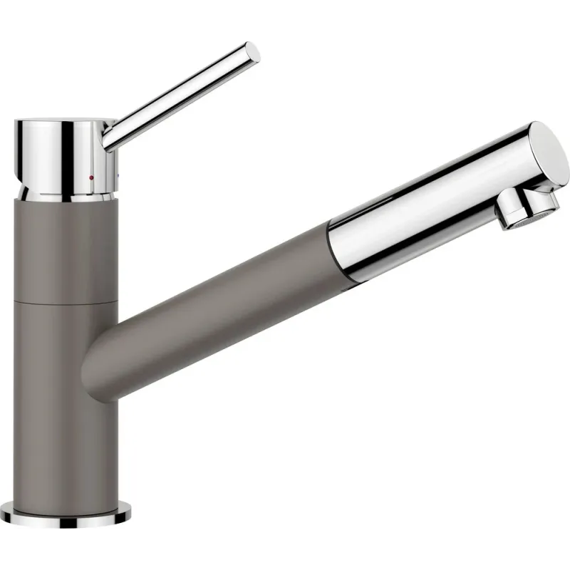 Miscelatore Blanco KANO-S con doccetta / Nero opaco