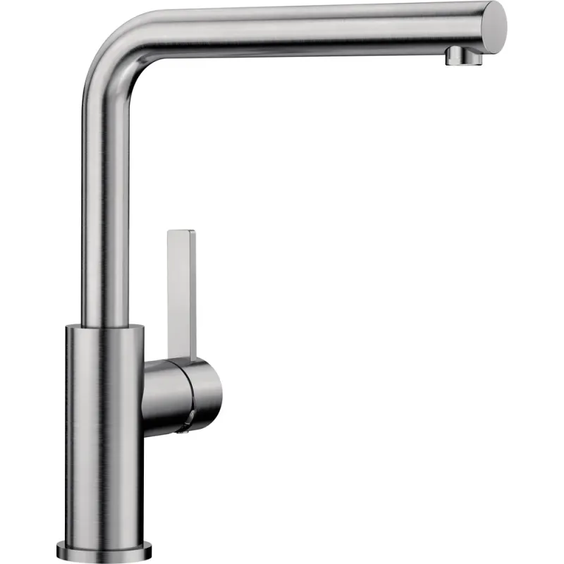 Miscelatore Blanco LANORA / acciaio inox lucido