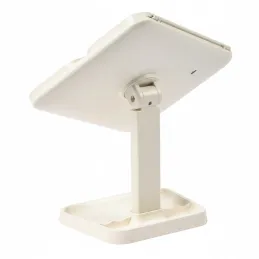 Specchio cosmetico con luce LED e organizer TREND / Crema