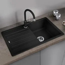 Lavello in gres Blanco LEGRA 45 S / Bianco soft