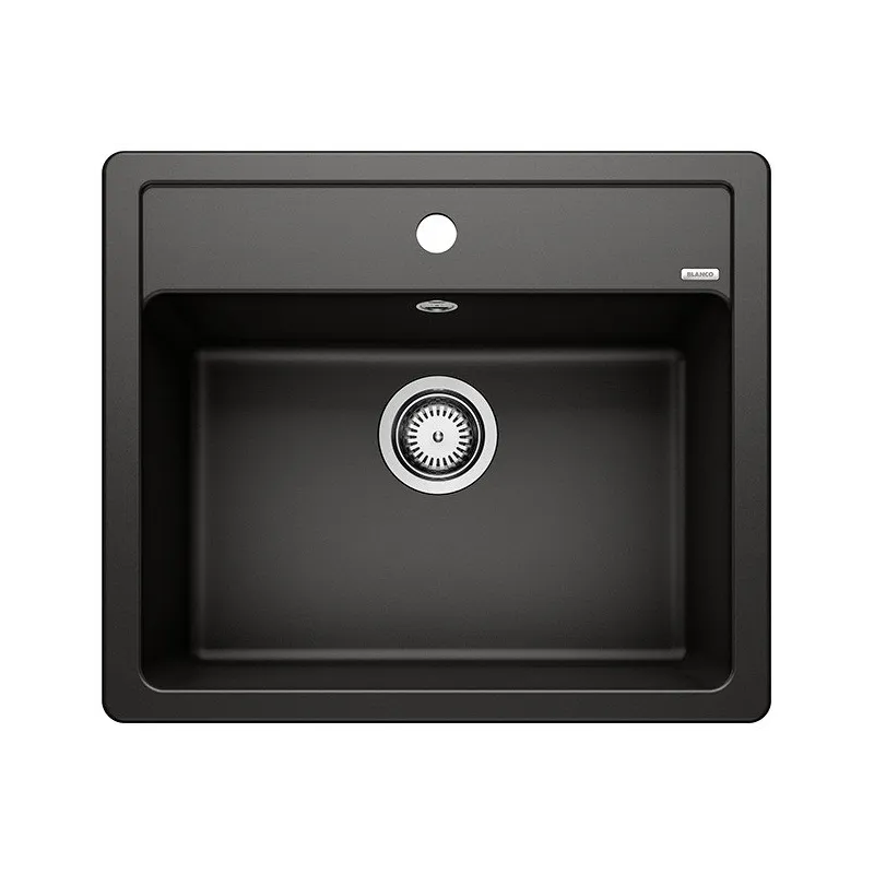 Lavello in gres Blanco LEGRA 6 / Nero