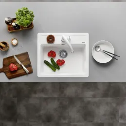 Lavello in gres Blanco LEGRA 6 / Bianco soft