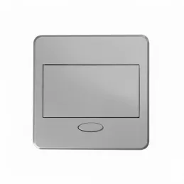 Presa elettrica a scomparsa BOX MINI 1x230V + 2xUSB A+C / Alluminio