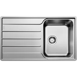 Lavello in acciaio inox Blanco LEMIS 45 S-IF