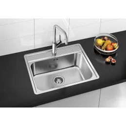 Lavello in acciaio inox Blanco LEMIS 6-IF