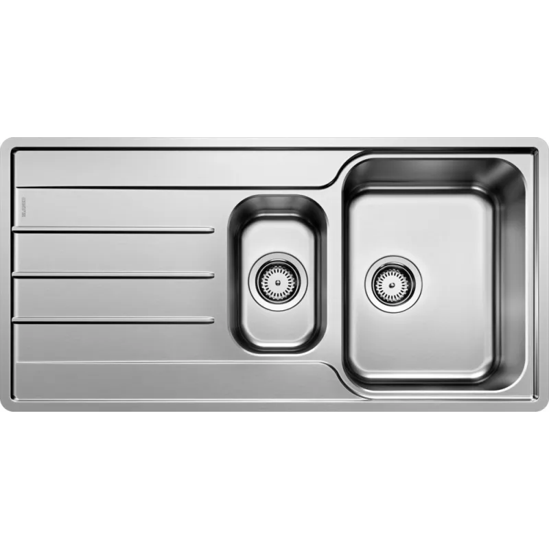 Lavello in acciaio inox Blanco LEMIS 6 S-IF