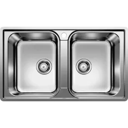 Lavello in acciaio inox Blanco LEMIS 8 S-IF