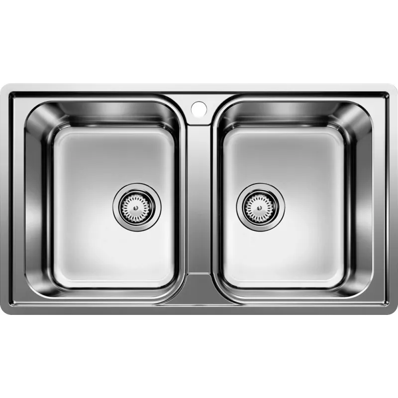 Lavello in acciaio inox Blanco LEMIS 8 S-IF