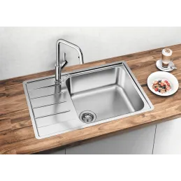 Lavello in acciaio inox Blanco LEMIS XL 6 S-IF Compact