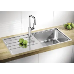 Lavello in acciaio inox Blanco LEMIS XL 6 S-IF