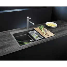 Miscelatore Blanco LINUS S / Silgranit / doccetta