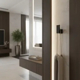 Appendiabiti DESIGNO / Nero opaco