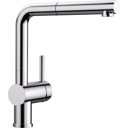 Miscelatore Blanco LINUS-S con doccetta estraibile / Cromo lucido