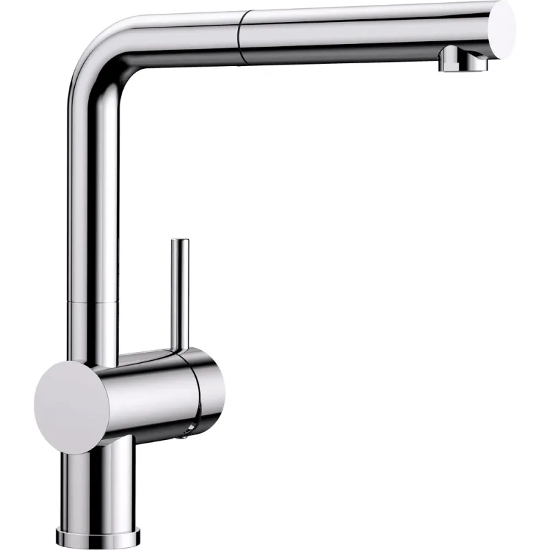 Miscelatore Blanco LINUS-S con doccetta estraibile / Cromo lucido