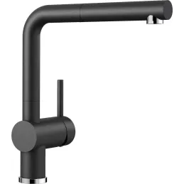 Miscelatore Blanco LINUS-S con doccetta estraibile - Silgranit / Antracite
