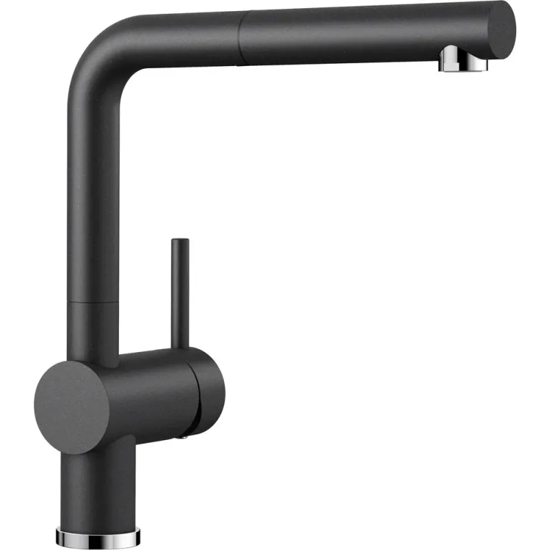 Miscelatore Blanco LINUS-S con doccetta estraibile - Silgranit / Antracite