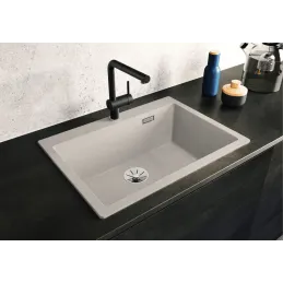 Miscelatore Blanco LINUS-S con doccetta - Silgranit / Tartufo