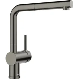 Miscelatore Blanco LINUS-S con doccetta / Oro satinato