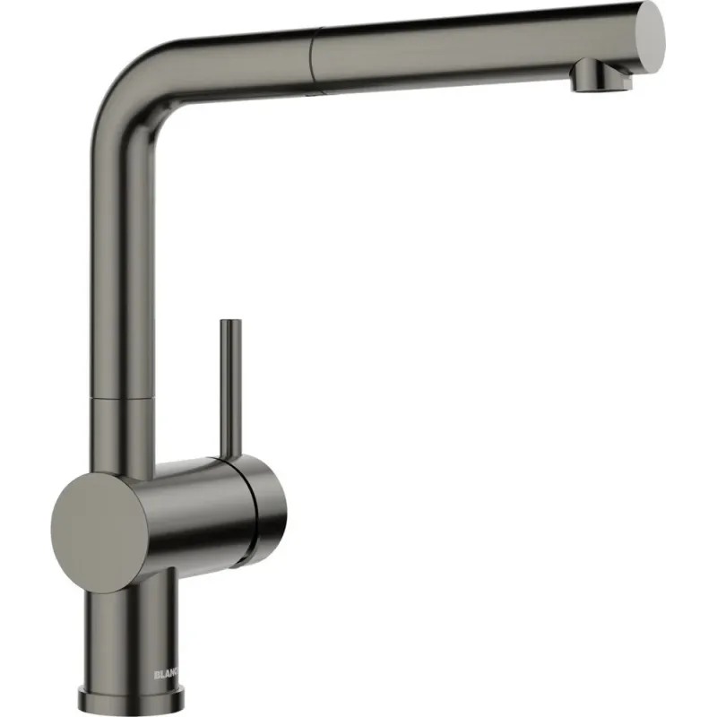 Miscelatore Blanco LINUS-S con doccetta / Oro satinato