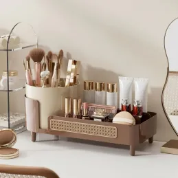 Organizzatore girevole per cosmetici MAKEUP / Marrone