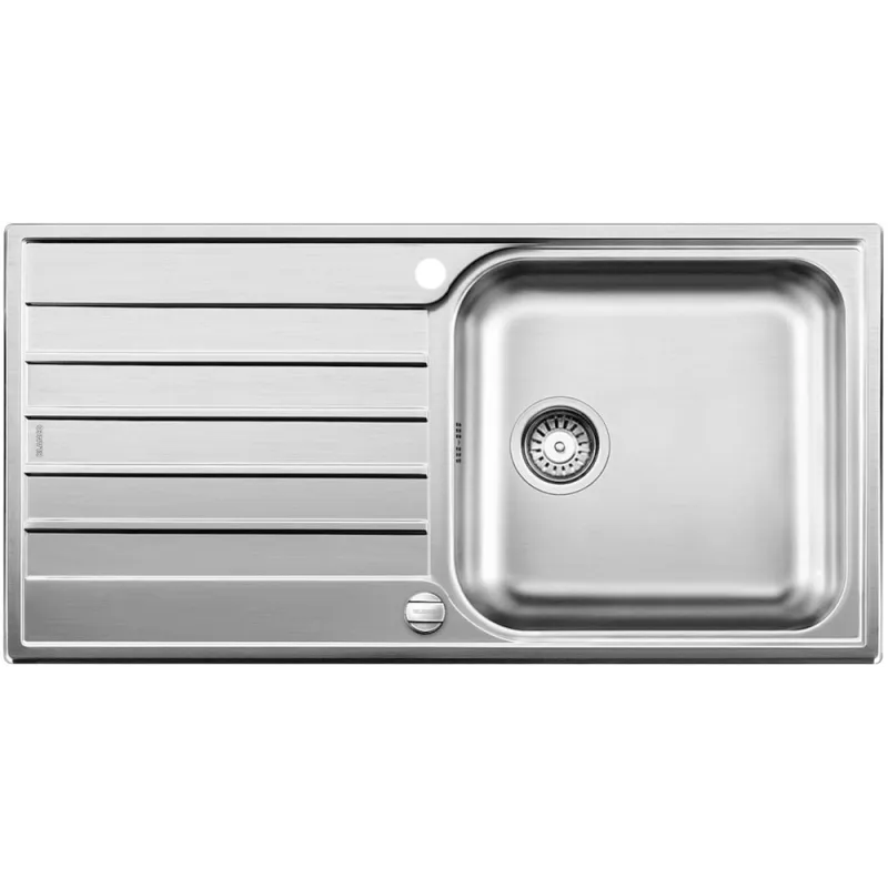 Lavello in acciaio inox Blanco LIVIT XL 6 S / con comando remoto dello scarico